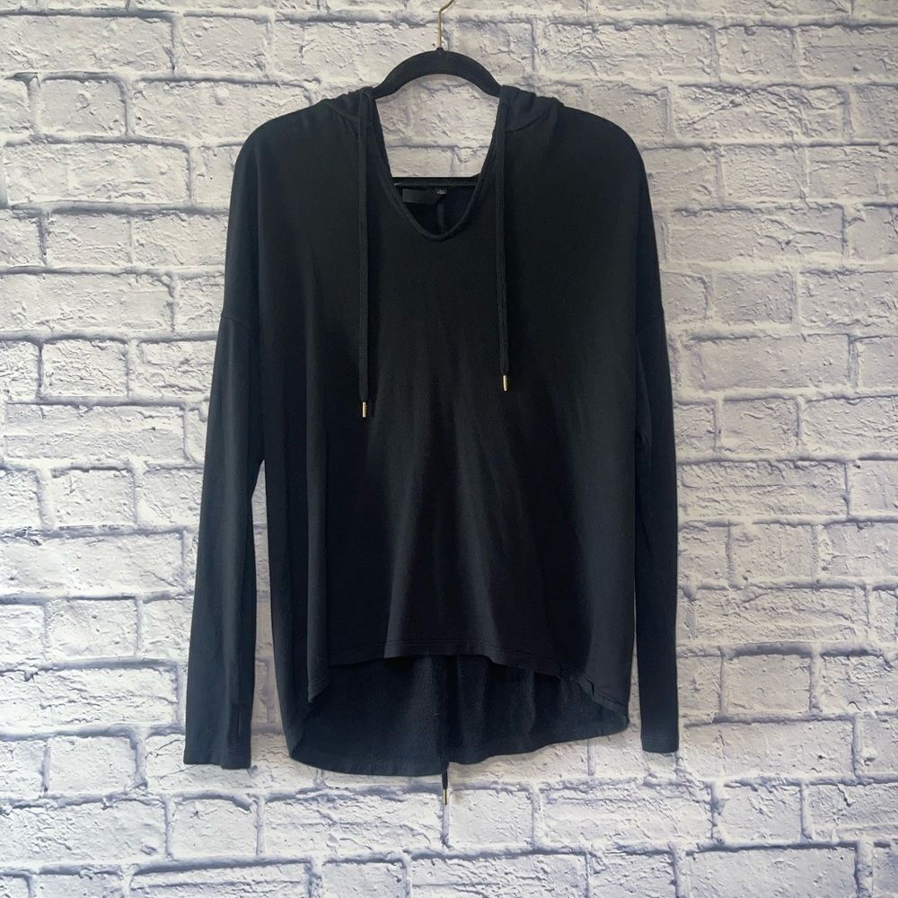 Women’s gaiam black hooded yoga pullover